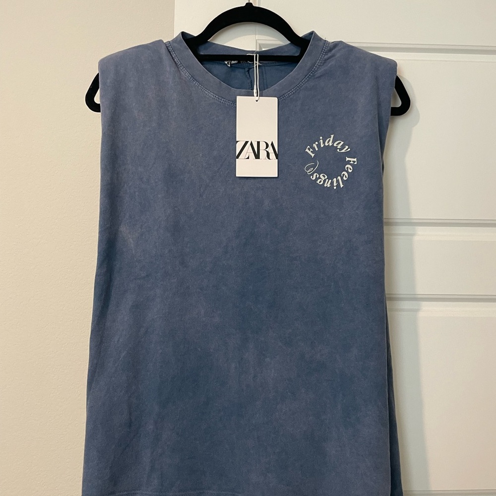 Zara Boxy muscle tee